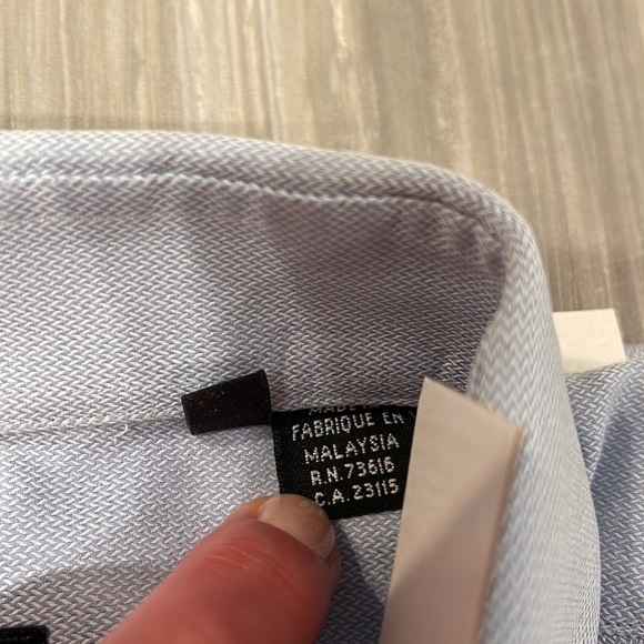 Hugo Boss long Sleeve blue formal button down shirt - Picture 4 of 7